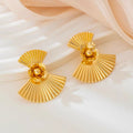 Golden Korean Earing