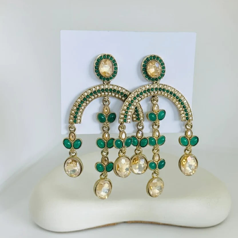 Green Stylish Jhumka
