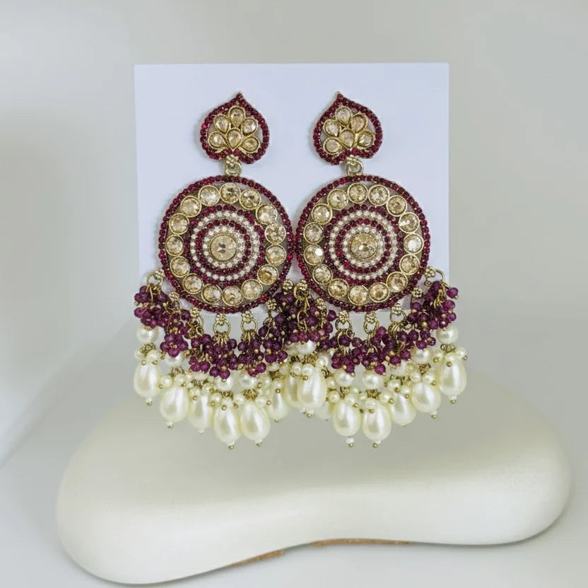 Diptii Stone bali Jhumka