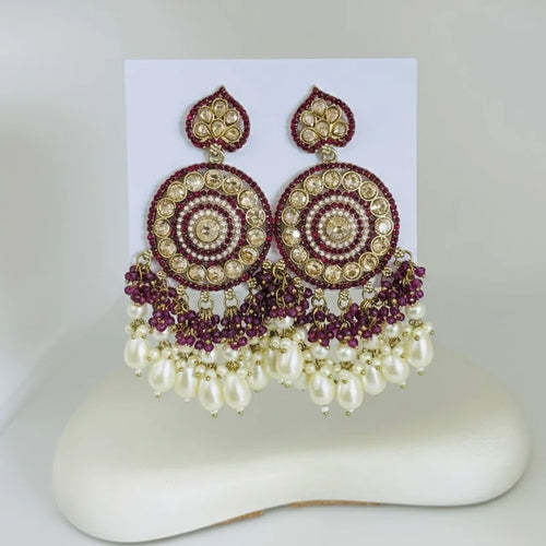 Diptii Stone bali Jhumka